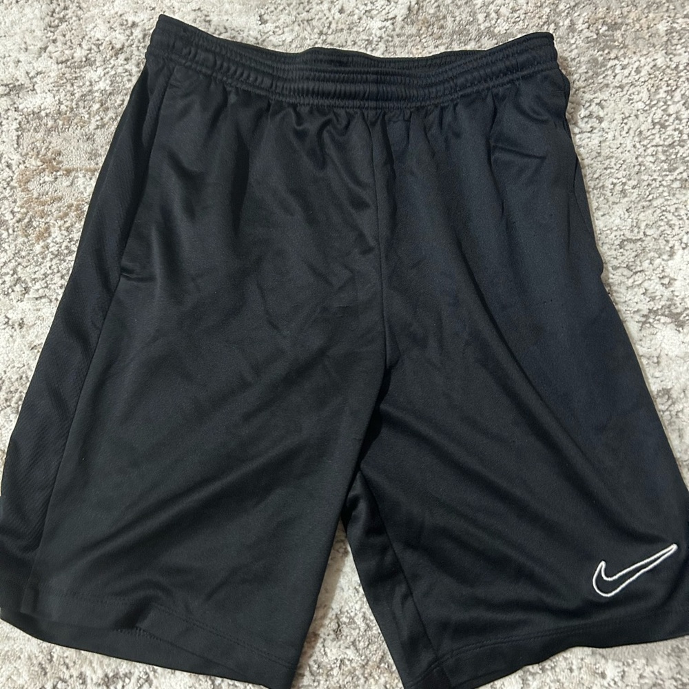 Nike Boys Black Sports Shorts